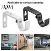Adjustable Distance Curtain Rod Holder 1/2/3Pcs Brackets Easy Installation Window Drapery Install Bracket Hanger Hooks Living Room Bedroom Accessories