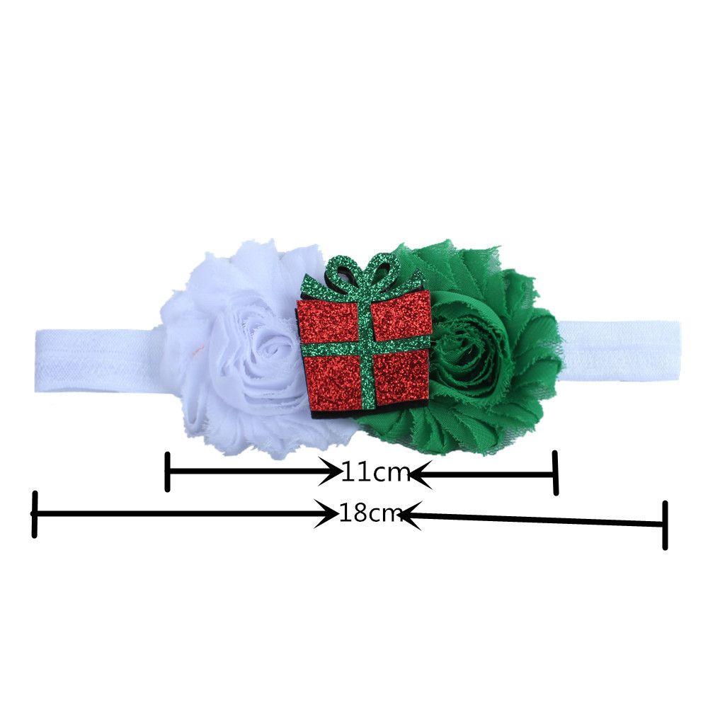 Hair Accessories Twisted Knot Headband Xmas Tree Santa Claus Newborn Hairband Christmas Baby Turban