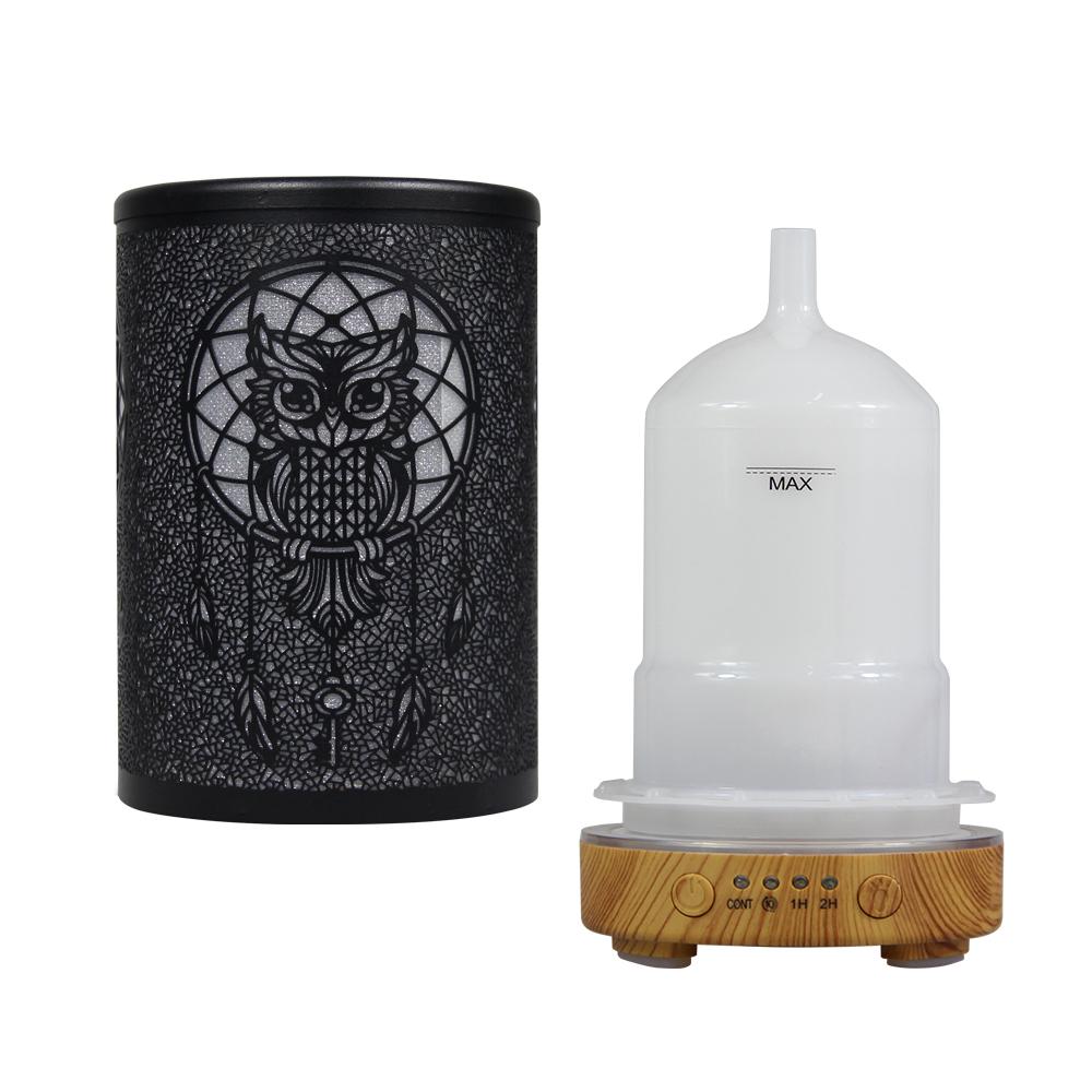 Humidifier Electric Aroma Air Diffuser Owl Ultrasonic Air Humidifier Essential Oil Aromatherapy Cool Mist Maker for Home
