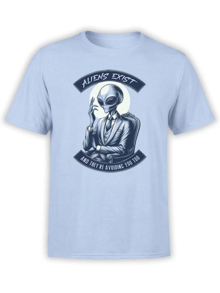 Fantucci Aliens TShirt Collection Aliens Exist TShirt Unisex S