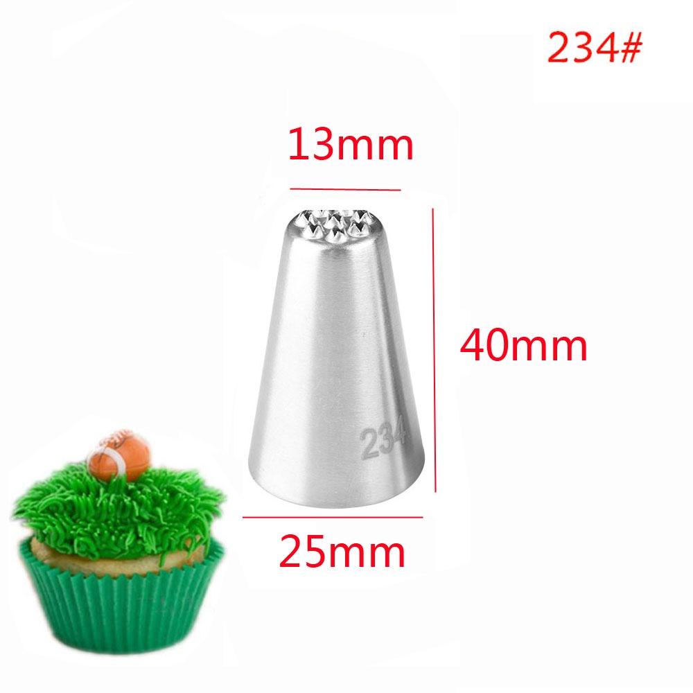 3Pcs Grass Ice Cream Cake Decoration Tips Set Easter Party Pastry Tools Stainless Steel Piping Icing Nozzle Cupcake Heads