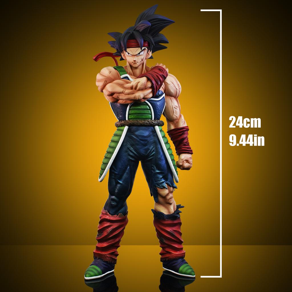 24cm/9.4in Anime Z Figure Bardock Figure Collectible Model Statue Toy Gift