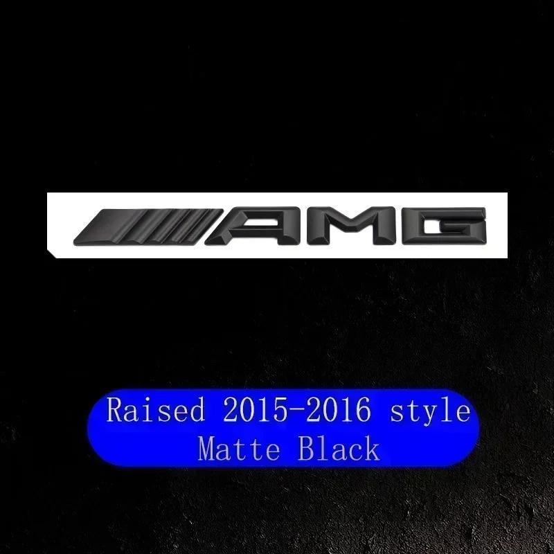 AMG Logo Auto Heck Kofferraum Auto Emblem Aufkleber Zubehör Für Mercedes Benz Brabus Smart Maybach W204 GLC CLA W205 W203 W206 W108