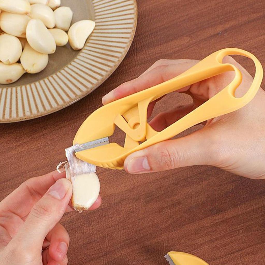 Garlic Stripper Manual Garlic Peeler Lightweight Practical Vegetable Peeling Tool Garlic Peeling Clip Tweezer Kitchen Gadgets