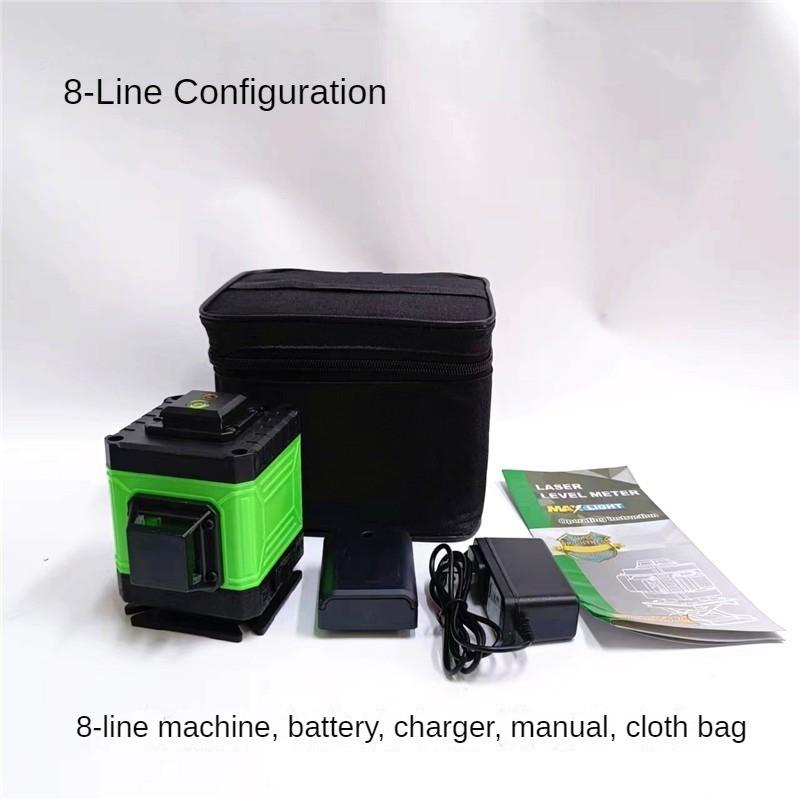 8/12/16 Line 360° Horizontal Vertical Measure Tool New High Precision Laser Level Infrared Automatic Leveling Green Light Projector