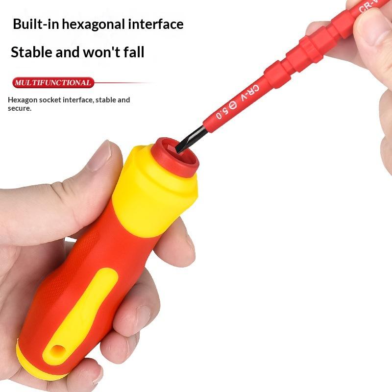 Hot Sale 5/7 In 1 Screwdriver Set Repair Tool Kit Isolated Tool With Magnetized Bits-Neverdie Store