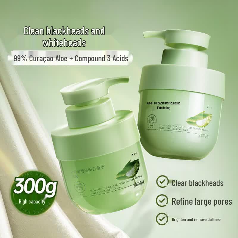 RUYI Aloe Fruit Acid Exfoliating & Moisturizing Facial Gel