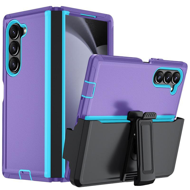 Samsung Z-Fold 6 Full Coverage Tri-Fold Phone Case with Anti-Fall Protection