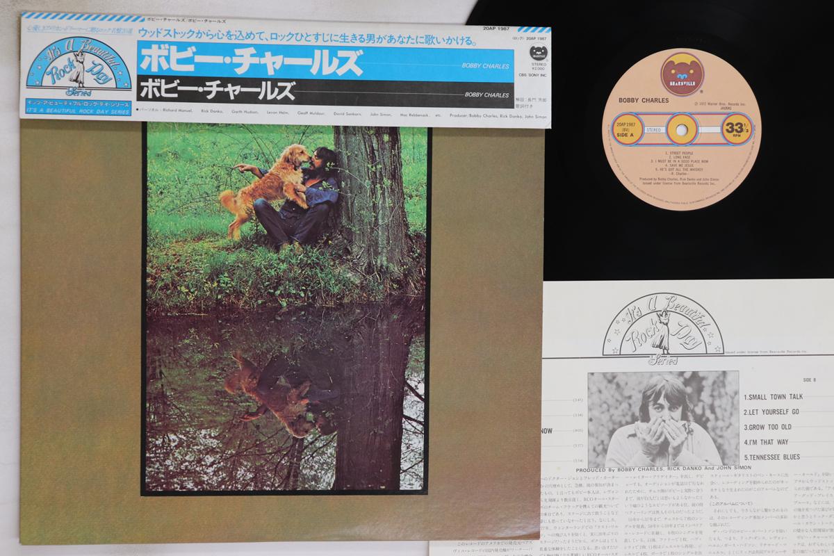 

LP Record BOBBY CHARLES - Bobby Charles 20AP1987 BEARSVILLE 1980 Japan Obi Rock Used