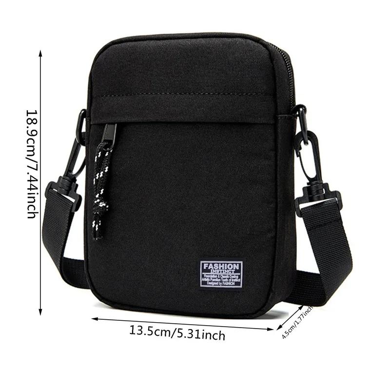 Casual Bag Diagonal Crossover Hand Machine Small Square Bag Men's Satchel Oxford Cloth Fashion Women's Handbags Luggage Bags