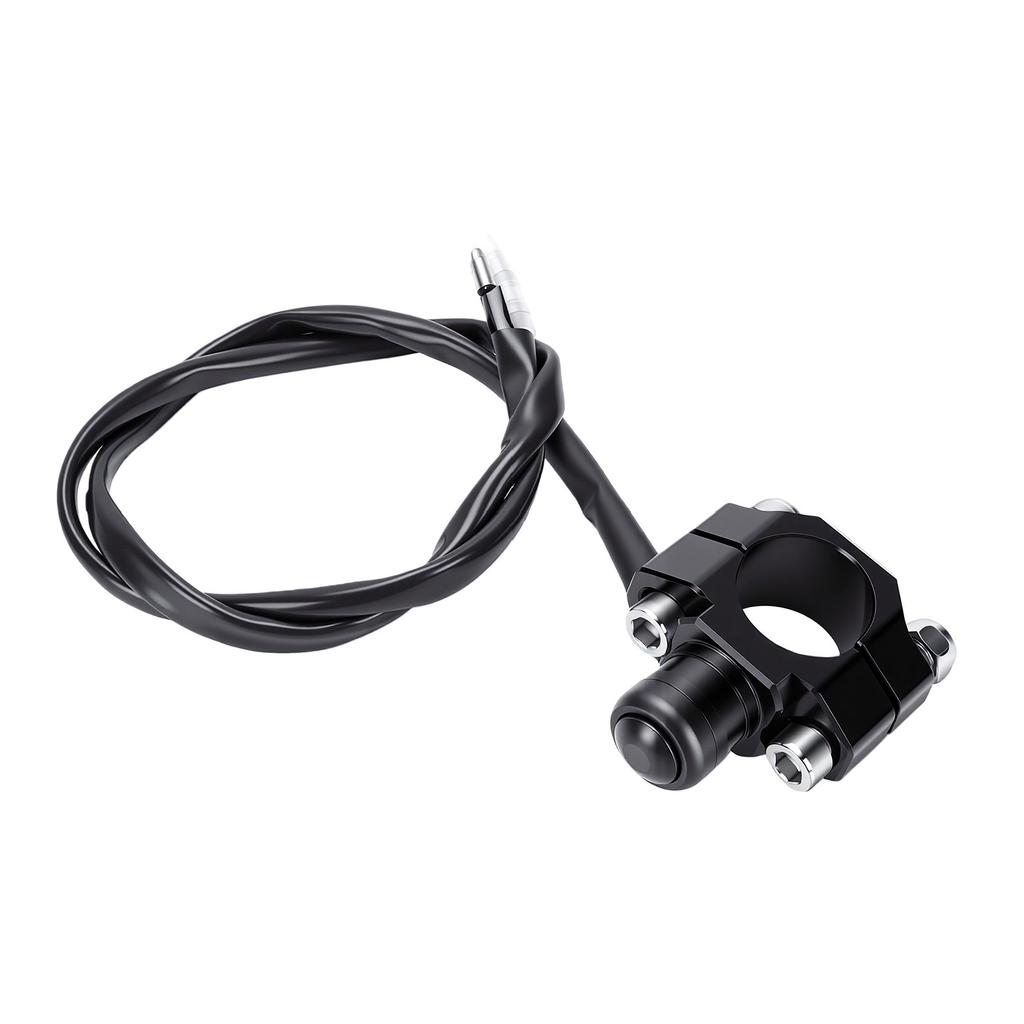 Dirt Bike Engine Stop Start Kill Button with Mounting Backplate CNC Replacement for CRF XR CR 125 230 250 300 450 650