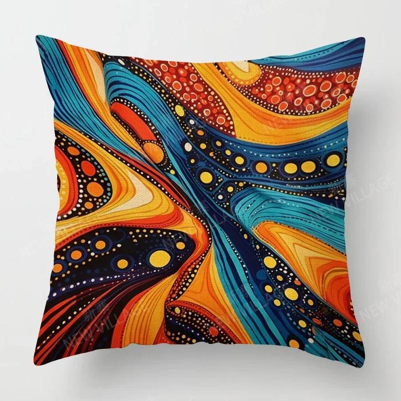 Modern Decorative Cushion for Home Living Room Decor Throw Pillow Cover _ Abstract Sofaymbztf-,(22)