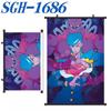 Bizarre Jojo'S Adventure Poster Scroll Painting Peripheral Hanging Painting Bedside Living Room Background Wall Cloth Painting