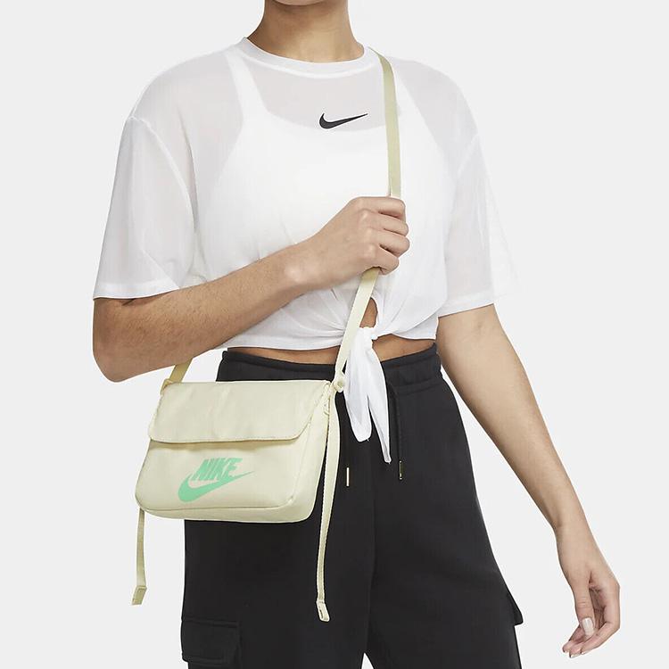 New Nike Fabric Shoulder Bag Crossbody Bag Regular Unisex Coconut Milk Ecru CW9300-113