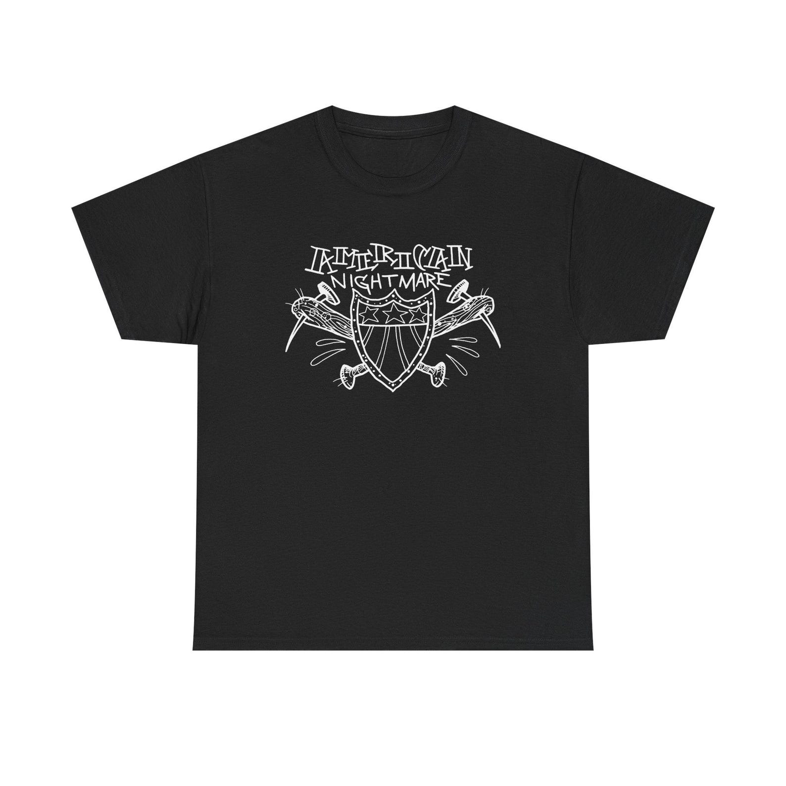 American Nightmare Shirt, Hardcore Punk Band Tee, Boston Hardcore Music T-Shirt, Vintage Style Punk Shirt, Gift For Hardcore Fans XL