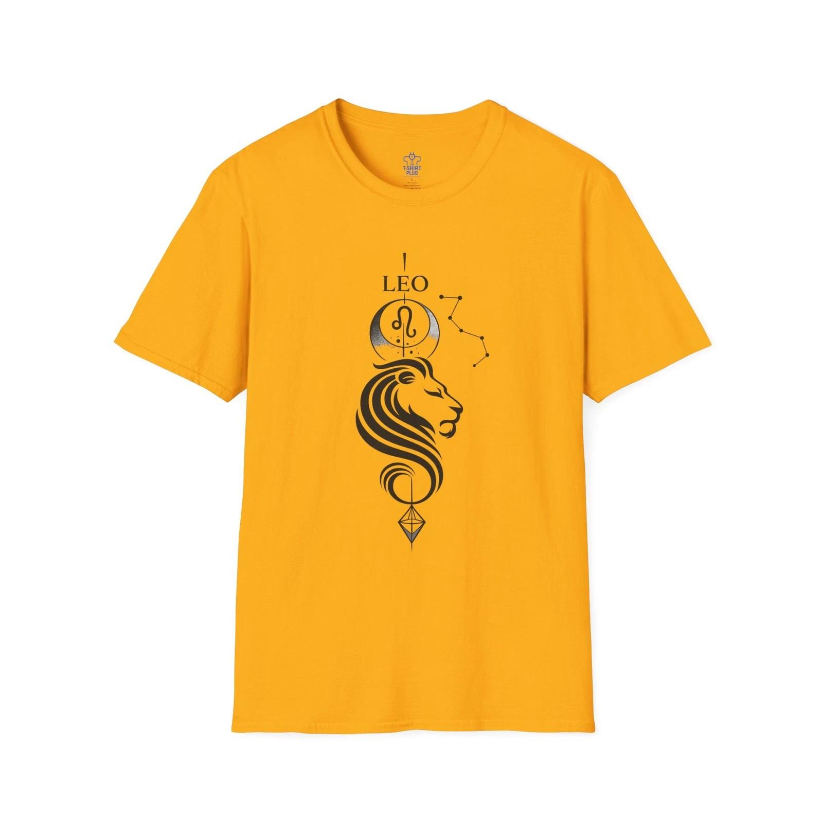 

Leo the Lion Zodiac King T shirt | Astrology Sign Shirt XL