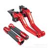CNC Aluminum Brake Clutch Lever Handlebar Grips Yamaha WR155R Off-Road Motorcycle Upgrade Kit