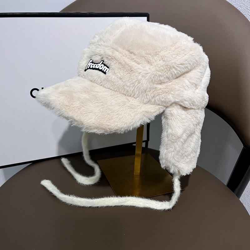 

Шапка Lei Feng с плюшевым утиным языком для мужчин и женщин, теплая осенью и зимой, утолщенная защитная шапка для ушей, морозостойкая шапка для полетов на открытом воздухе для езды на велосипеде M（56-58cm）