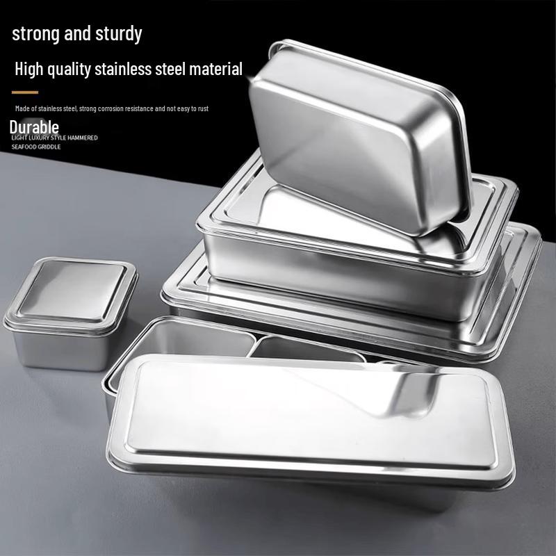 Commercial Stainless Steel Condiment Box