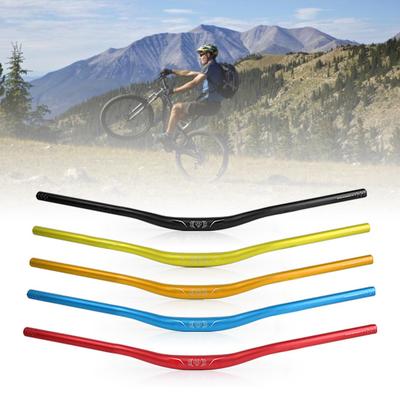 Lengthened Straight Handlebar Aluminum Alloy Extended Crossbar for Mountain Bikes