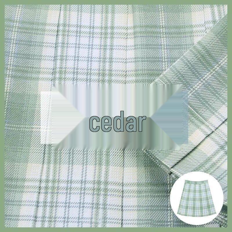 Authentic Japanese JK Plaid Mid-Length Student Uniform Set with Pleated Sailor Skirt