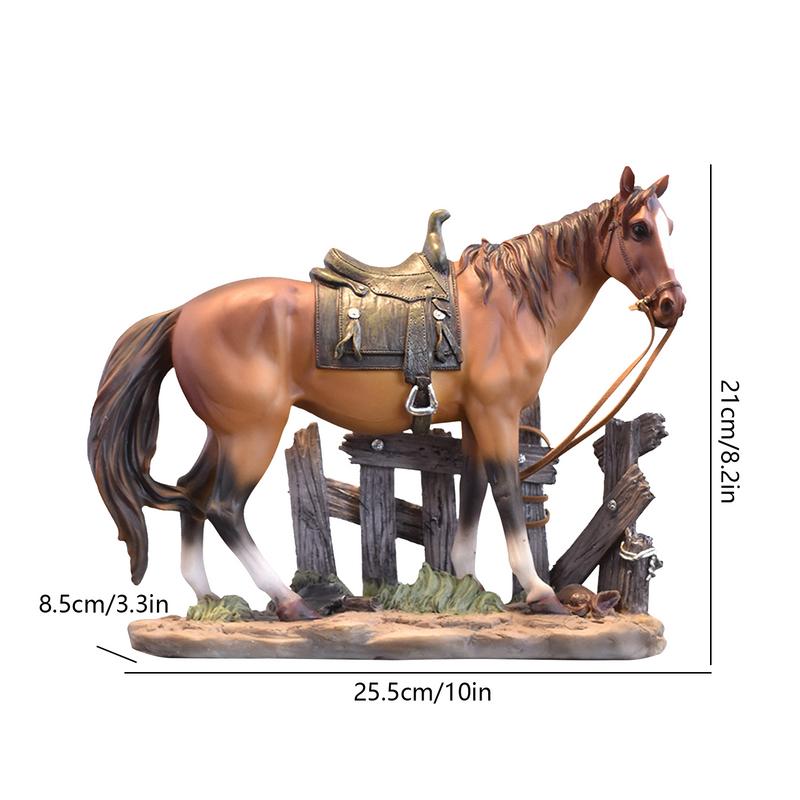 Horse Sculpture Home Table Decoration Horse Decoration Collectible Figurine Desk Ornament For Living Room Decoration