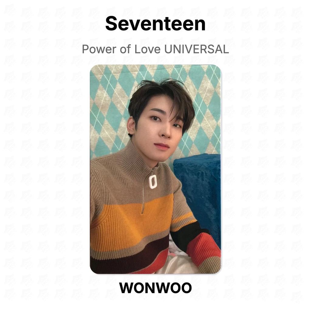 Seventeen Power of Love UNIVERSAL Official Photocard