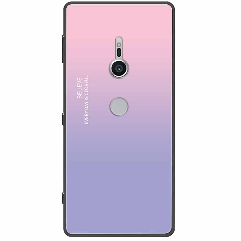 Cute Paint Cover For Sony Xperia XZ3 XZ2  XZ1 XA2 XA1 Ultra Plus Compact Premium Case Black Silicone TPU Coque Shockproof Capa