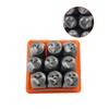 3/6mm Metallstempel-Set für Schmuck, Herzförmig, Lederstempel, Arbeitswerkzeug zum Stempeln von Schmuck, Bastelprojekt