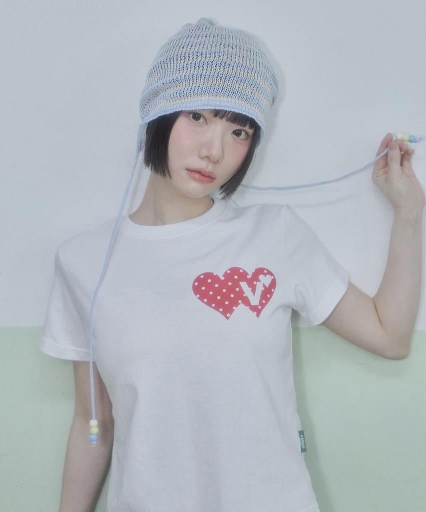 VIDEO JOCKEY Knit Beaded Beanie [Blue]