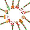 Self Sealing Cellophane Bags Clear Christmas Candy Bags Pretzel Rods Individual Bags for Packaging Party Favors Candy Treat Popsicle Cookies