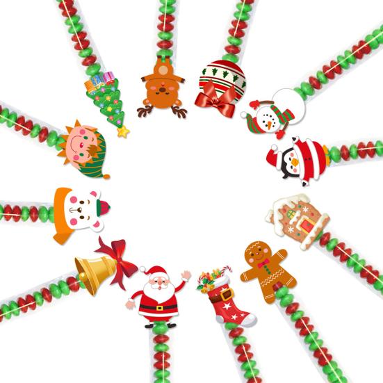 Self Sealing Cellophane Bags Clear Christmas Candy Bags Pretzel Rods Individual Bags for Packaging Party Favors Candy Treat Popsicle Cookies