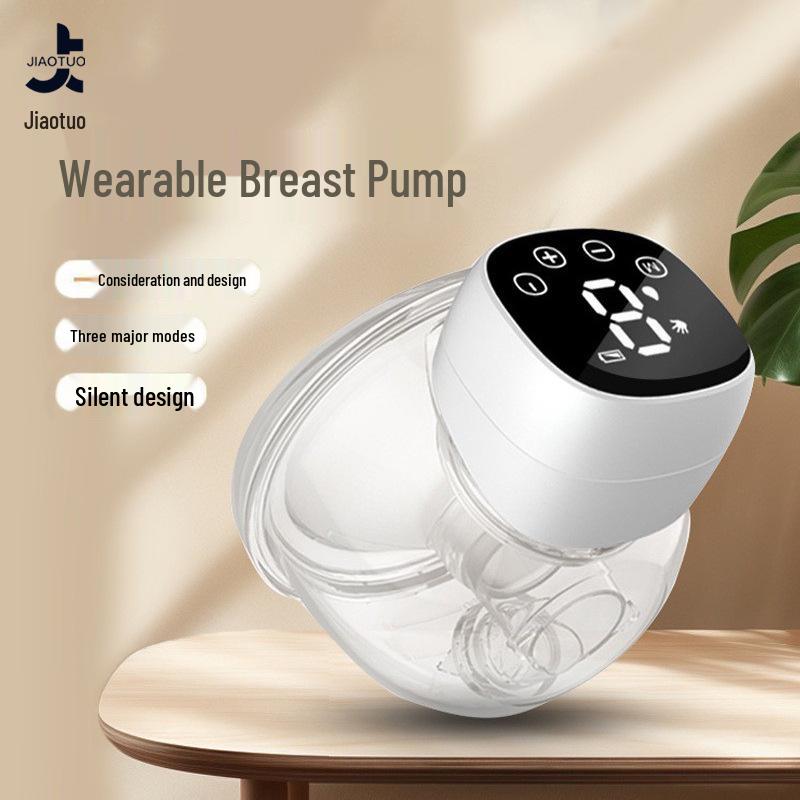 Hands-Free Wearable Electric Breast Pump - Portable, Fully Automatic Milk Collector
