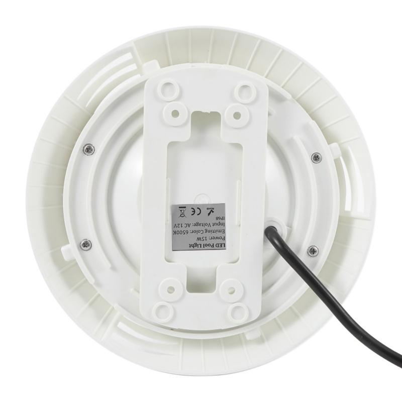 15W AC12V LED White Light Underwater Light IP68 Waterproof Swimming Pool Lighting