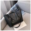 Large Capacity PU Leather Tote Bag for Women Luxury Lady Handbags with Purse Pocket Big Messenger Bag