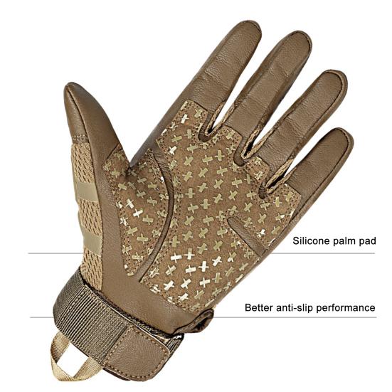 1 Paar Taktische Vollfingerhandschuhe Atmungsaktiv Rutschfest Touchscreen Outdoor Camping Airsoft Motorrad Klettern Radfahren Jagd Herrenhandschuhe