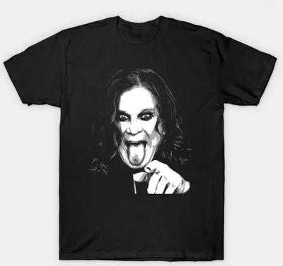 Ozzy Osbourne Koszulka Unisex Czarna Rozmiary S-3XL Fan Art