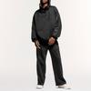 adidas Originals X Ivy Park FW23 Unisex Knit Track Pants With Side Snap Buttons Three Stripes Black IK9633