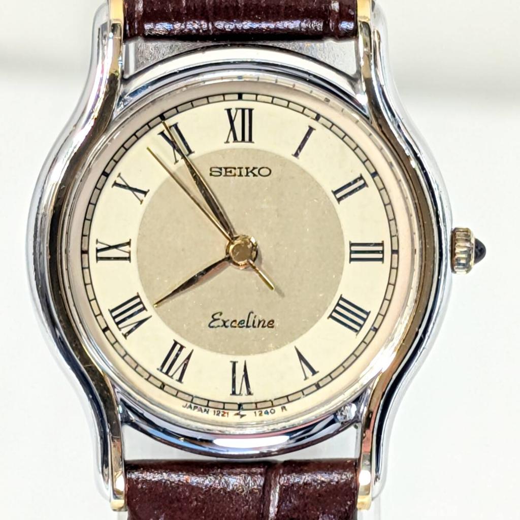 SEIKO Excelline Battery and Strap Working Ladies' Watch, Replaced, Condition, N-20