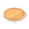 14 Style Round Square Flower Pots Planter Bamboo Tray Wood Gardening Supply Holder Home Decor Anti-Fade Simple Elegant Design