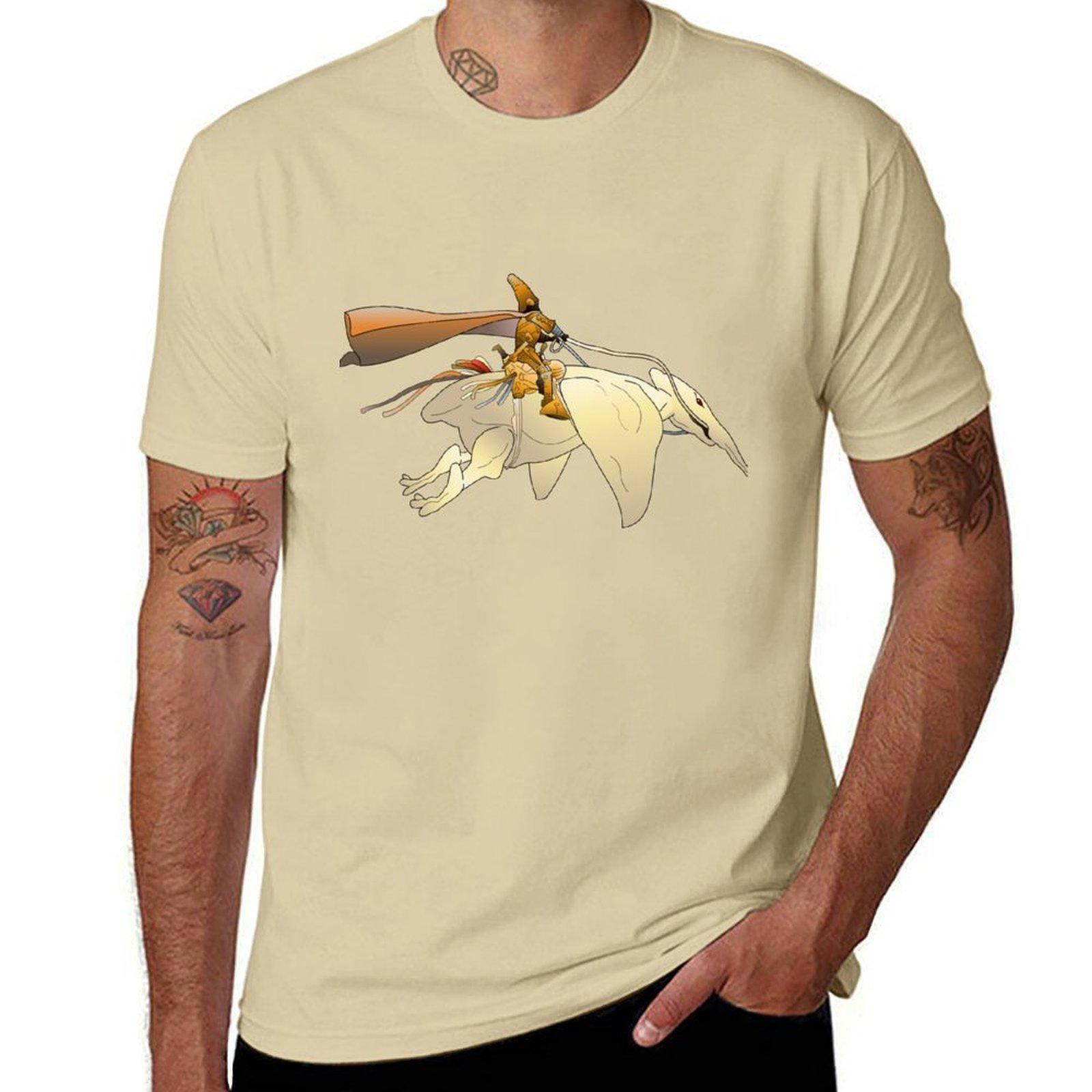 

Arzach by Jean Giraud Moebius T-Shirt new edition Blouse men workout shirt 2XL