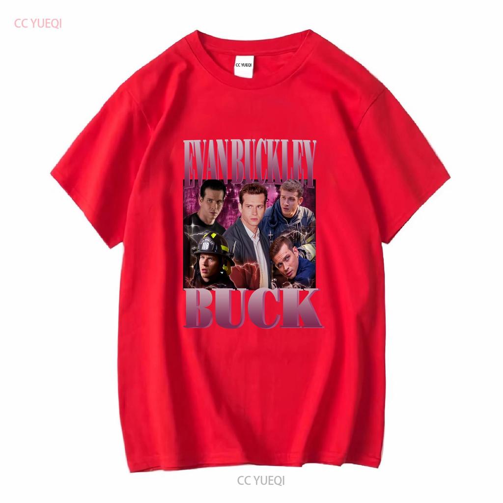 EVAN BUCKLEY T Shirt 9 1 Fan Vintage Washed Graphic Versatile Streetwear Soft Unisex Stretched Casual Slightly Fashion