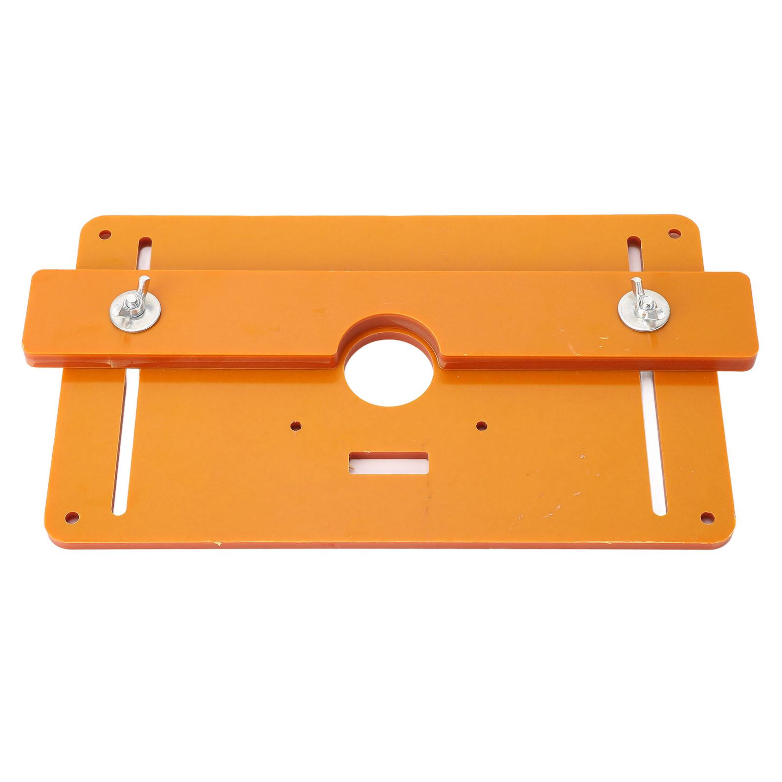 

Пластина для фрезерного стола Деревообработка Вставка Инструменты для фрезерования и обрезки дерева с аксессуарами