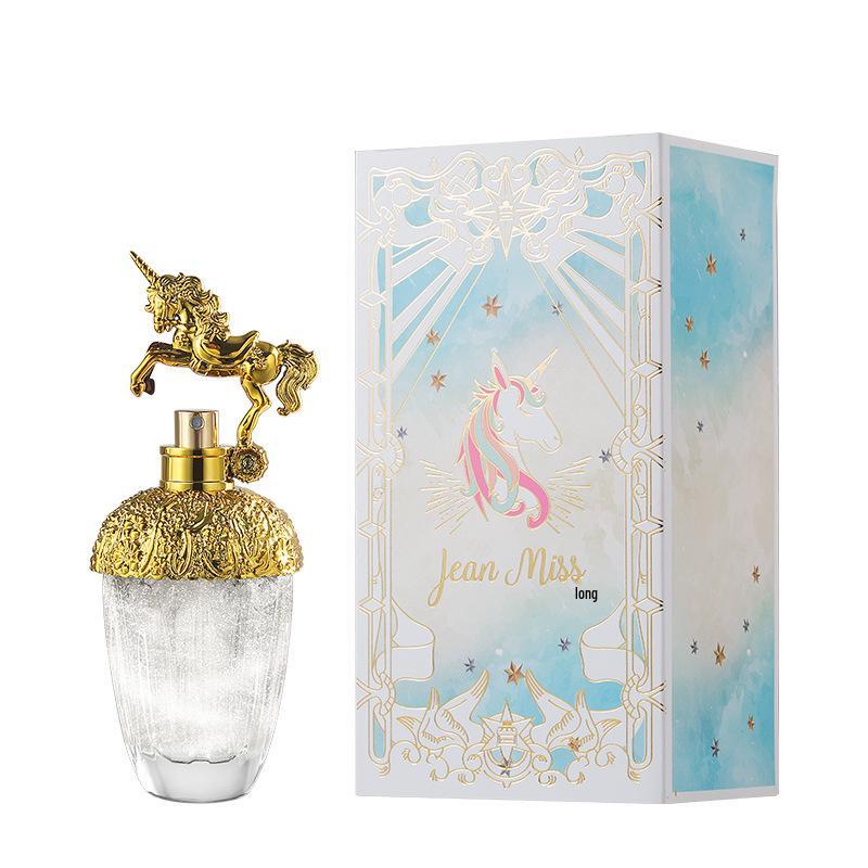 Unicorn Gold Foil Sand Perfume for Men & Women - Long-Lasting Light Fragrance, TikTok Favorite, Vietnamese.