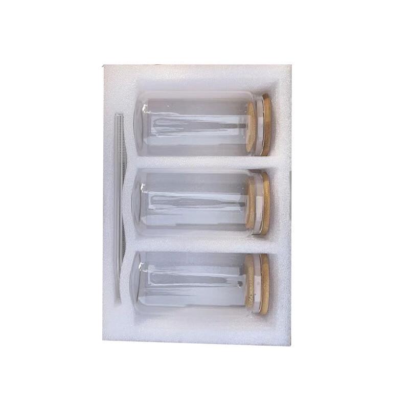 Shangqi Glass Straw Cup Set