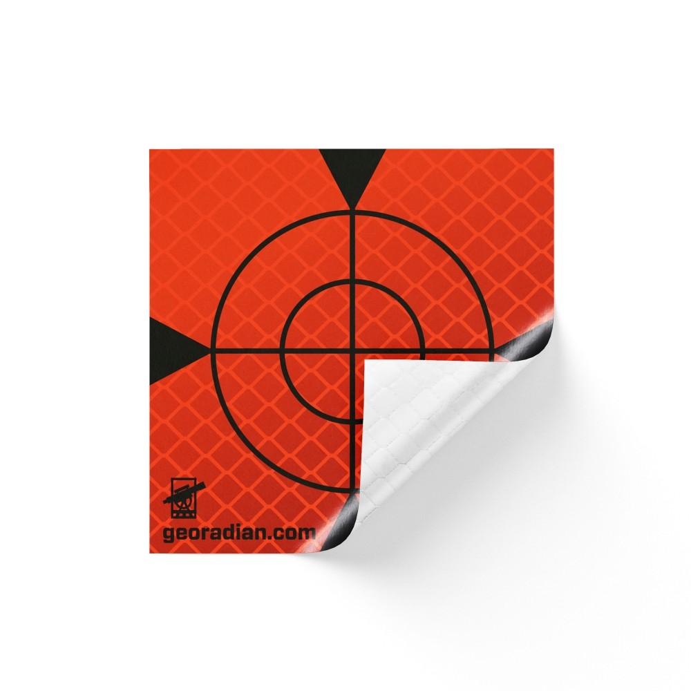 Set of 100 Pcs. Rangefinder Foil 40mm X 40mm Orange
