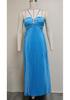 Europäisches/Amerikanisches Trägerloses Plissee-Neckholder-Kleid - Damen Sommer Einfarbig Ärmellos Strand Resort Kleidung
