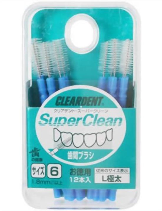 

Межзубной ершик Cleardent L Extra Thick Value Size 6