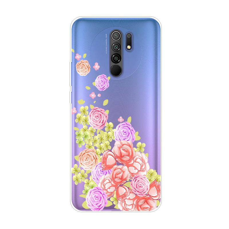 For Coque Redmi 9 Case Transparent Soft TPU silicon Phone Cover For Xiaomi Redmi 9 Case Redmi9 Clear Fundas For Redmi 9 6.53"