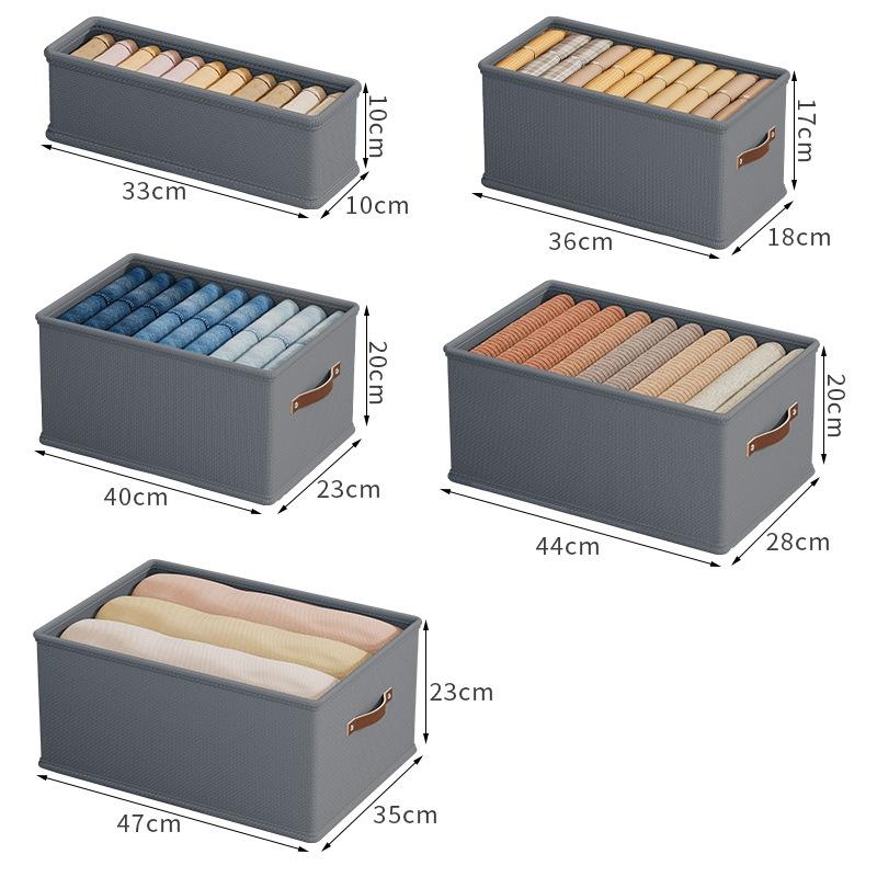 1PC Clothing and Toy Storage Box, Foldable Dustproof Storage Cabinet, Bedroom Odorless Storage Cabinet